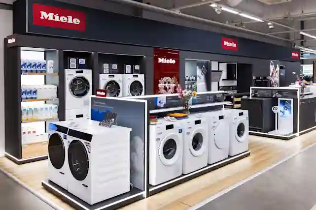 På tredje våningen i Verkkokauppa.coms butik i Helsingfors hittar du den unika Miele World-avdelningen, den enda i sitt slag i Finland.