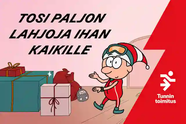 Tosi paljon lahjoja ihan kaikille Verkkokauppa.comista toimitettuna tunnissa.