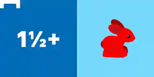 1,5+ vuotiaille, jänis