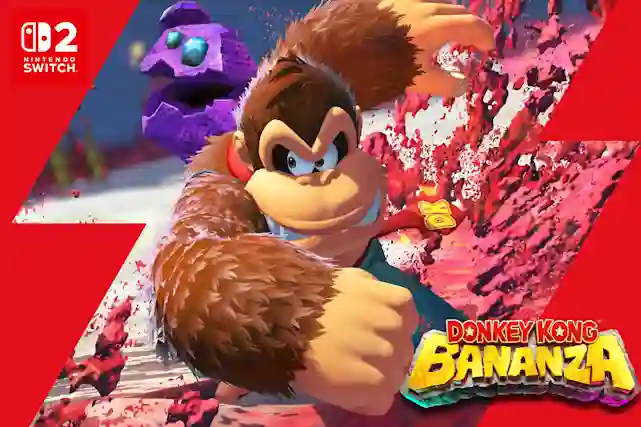 Switch 2 - Donkey Kong Bananza julkaistaan Heinäkuussa!
