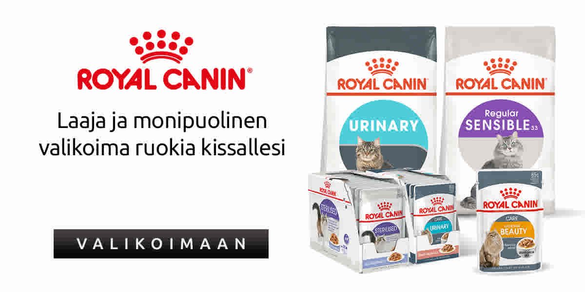 Royal Canin – Laaja ja monipuolinen valikoima ruokia kissallesi. Valikoimaan!