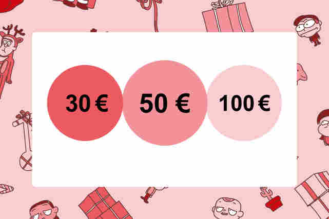 Joululahjat eri budjeteilla: 30 €, 50 € ja 100 €