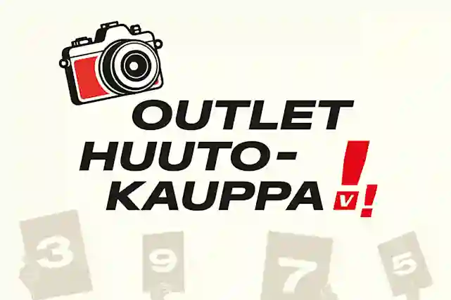 Outlet huutokauppa (kamerat ja kamerapuhelimet) 19.-20.10.2024 Helsingin myymälässä.