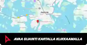 Helsingin kartta Google Mapsissä, Verkkokauppa.comin sijainti Jätkäsaaressa.