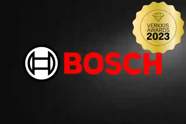 Bosch Verkkis Awards 2023 voittaja