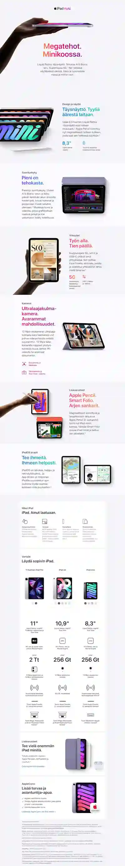 Apple iPad mini - jopa tunnin toimituksella