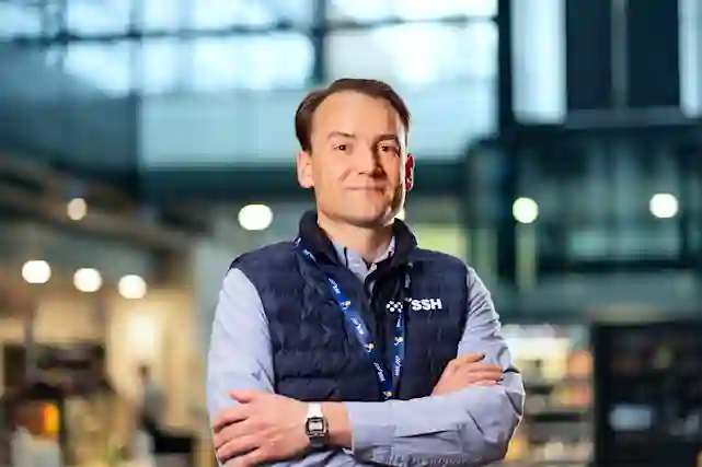 SSH:n talousjohtaja Michael Kommonen