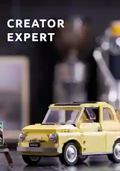 Lego-auto ja vieressä teksti creator expert. Tutustu!