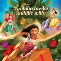 Disney Princess. Vaiana, Belle ja Ariel.