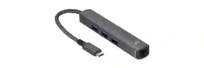 Bluecloud USB-C-USB-A -hubi ja gigabit ethernet -sovitin