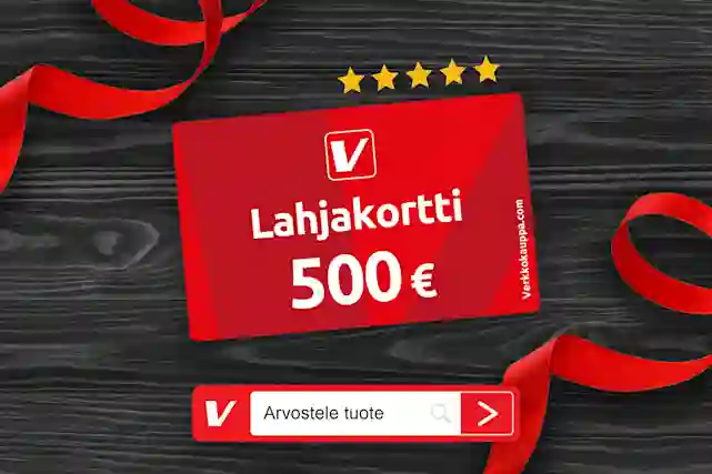 Lahjakortti 500 euroa, arvostele tuote
