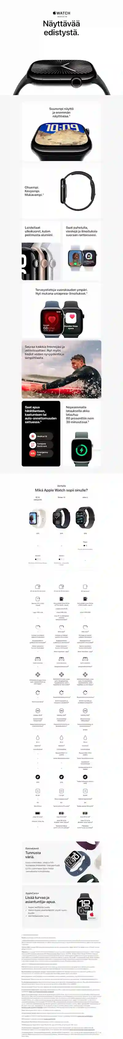 Apple Watch Series 10. Näyttävää edistystä.