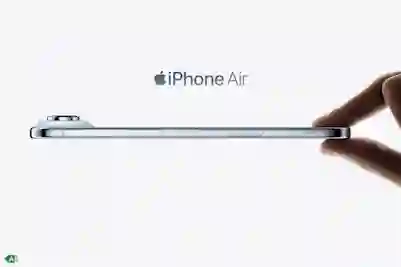 Uusi iPhone Air - Sormien välissä erittäin kapea iPhone Air!