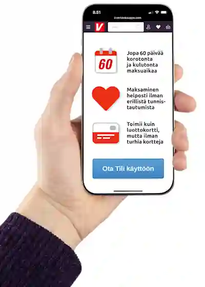 Tili-maksutapa puhelimessa