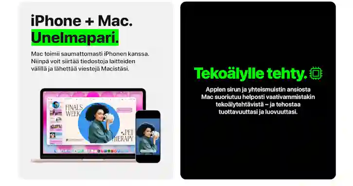 iPhone och Mac fungerar sömlöst tillsammans. Du kan överföra filer mellan enheterna och skicka meddelanden från din Mac.