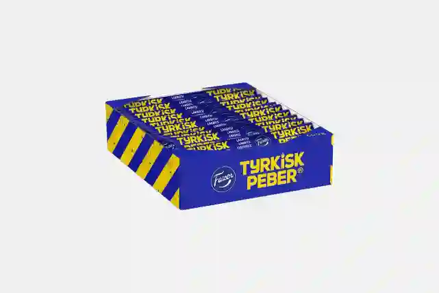 Fazer Tyrkisk Peber -lakritsipatukkalaatikko