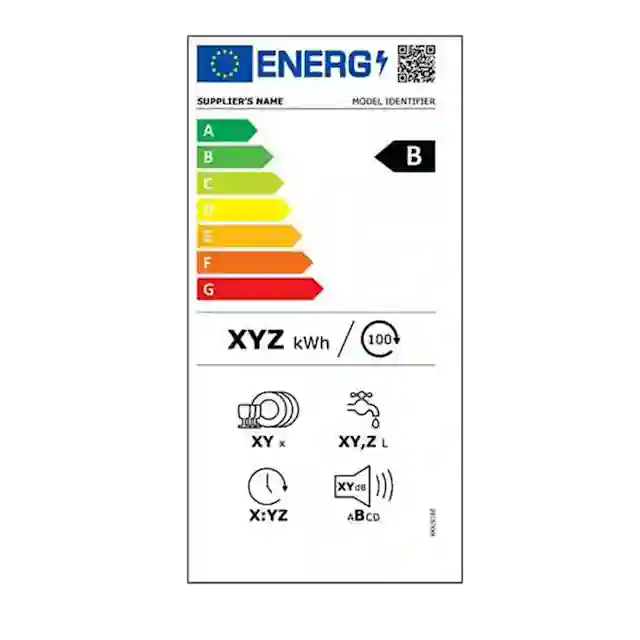 Uusi energimerkintä lappu.