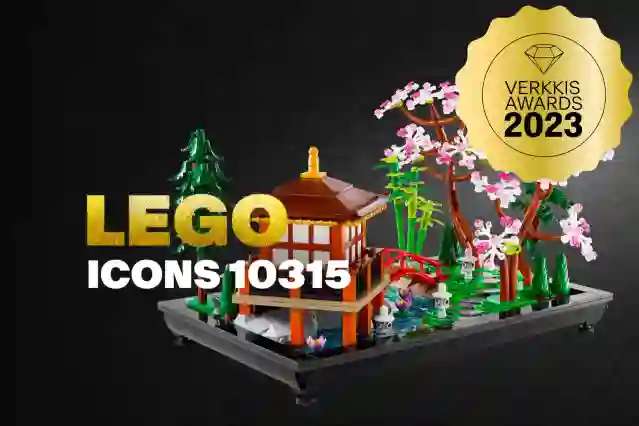 Lego puutarha - Verkkis Awards 2023 voittaja