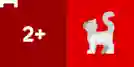 2+ vuotiaille, kissa