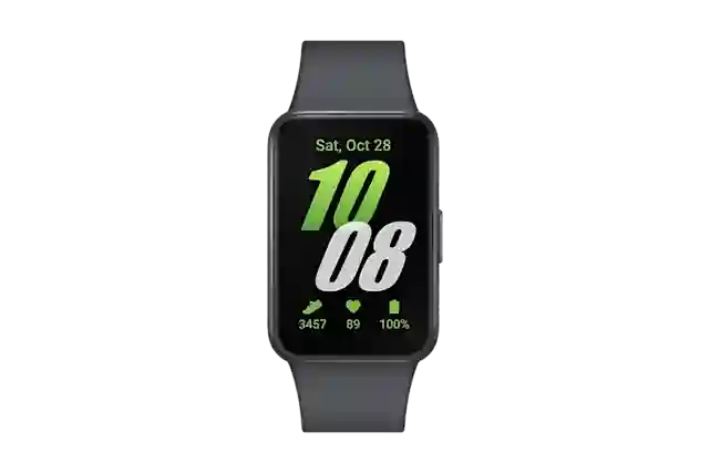 Samsung Galaxy Fit 3 -aktiivisuusranneke, tummanharmaa. Tutustu!