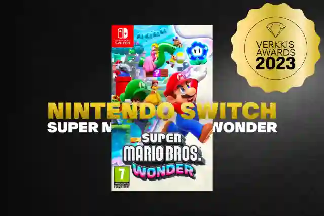 Super Mario Wonder - Verkkis Awards 2023 voittaja