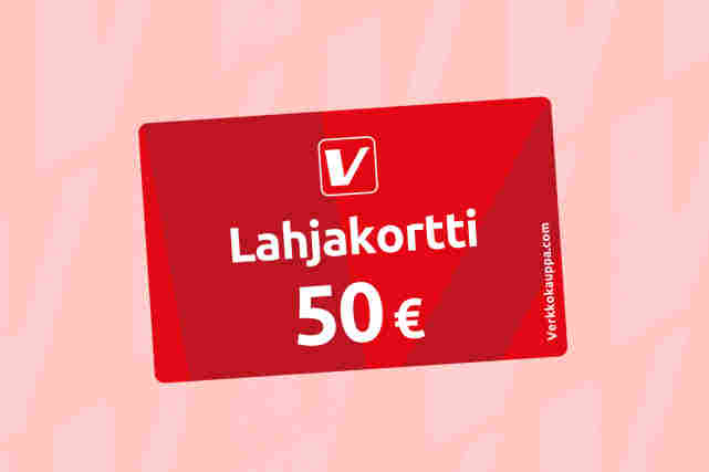 Verkkokauppa.com 50 € lahjakortti
