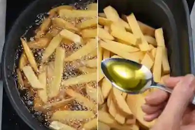 Airfryer on terveellisempi vaihtoehto. Valmista ruokaa vähäsellä öljymäärällä tai jopa kokonaan ilman.