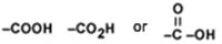 Diagram of organic acid.