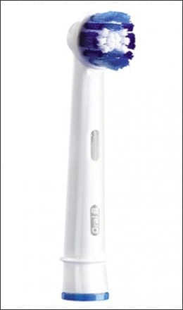 Photo showing a Oral-B Precision Clean power brush head