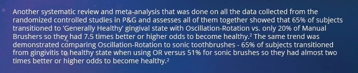 comparing oscillating rotating versus other powered toothbrushes