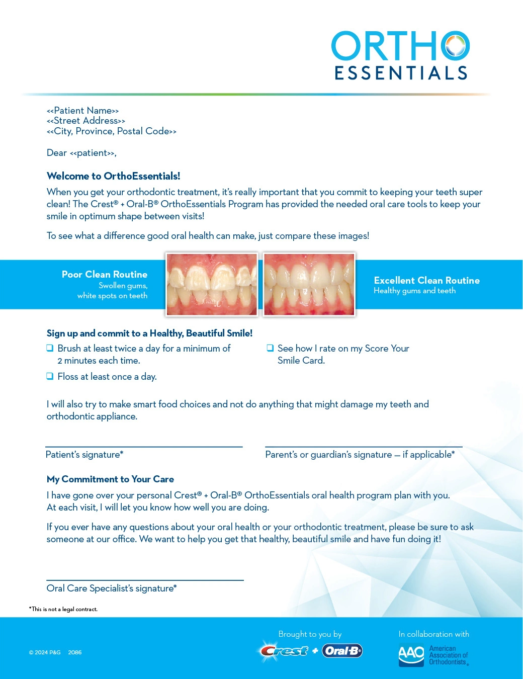 Download Patient and GP Communication Letters