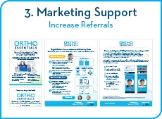 Increase referrals through dedicated marketing support