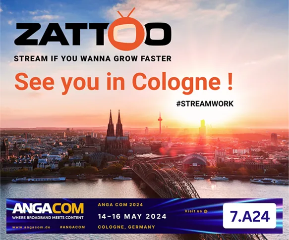 Zattoo at ANGA COM 2024