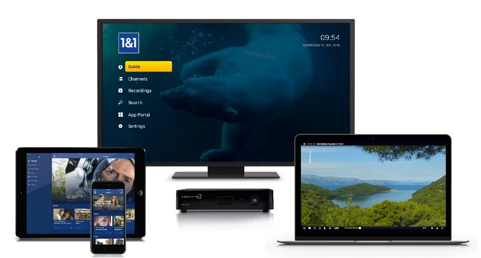 Rakuten TV now available via Zattoo on 1&1