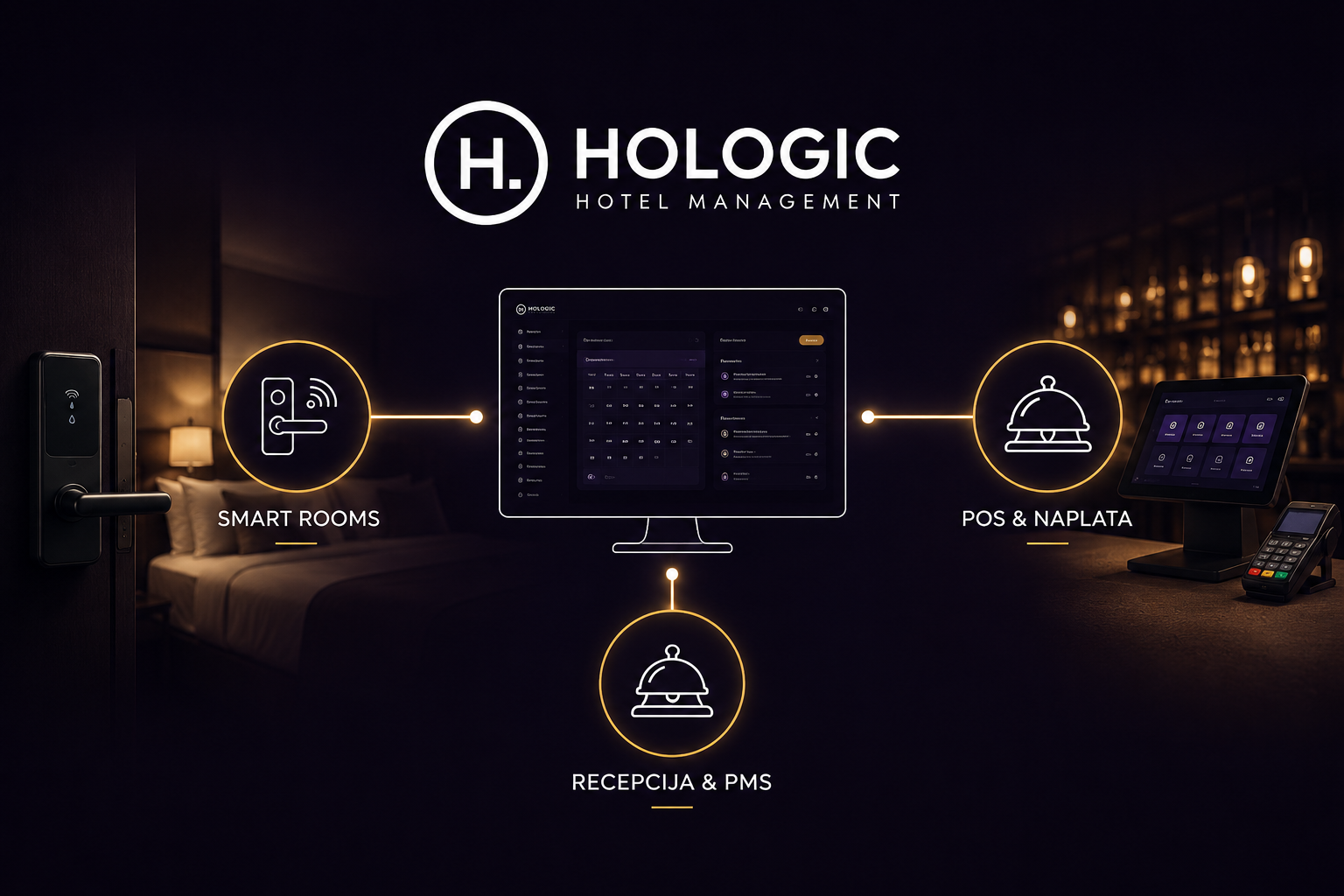 Hotel PMS, POS and Smart Rooms on One Platform
