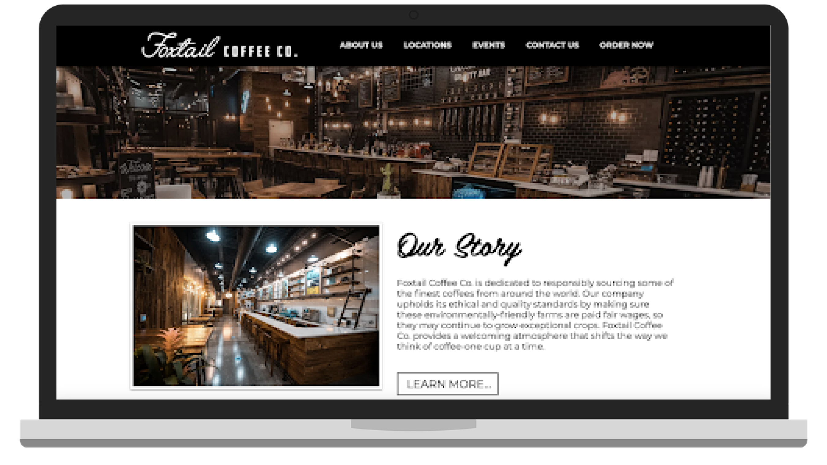 Example of great restaurant websites.