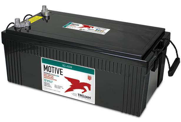 Trojan Battery | 8D-AGM 12V Battery