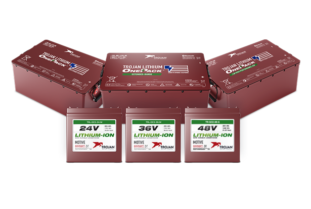 Trojan Lithium OnePack Battery Family