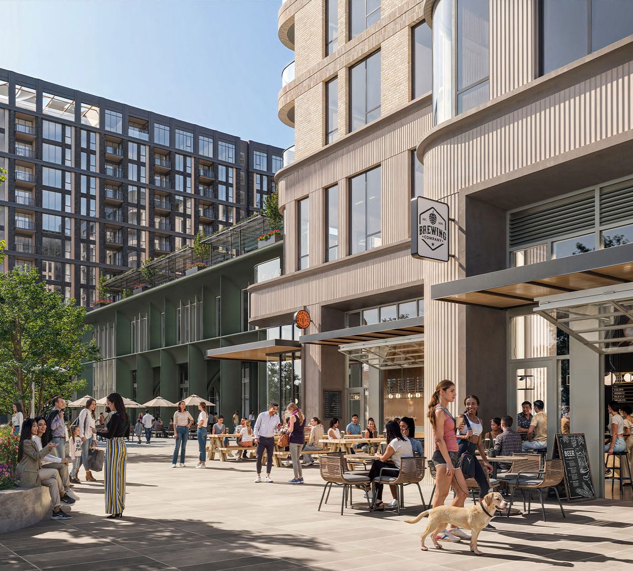 Cherry Creek West Promenade West rendering