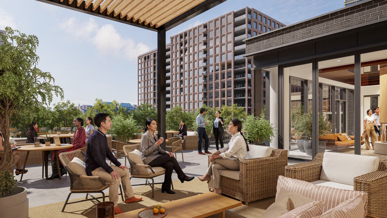 One Cherry Creek amenity terrace