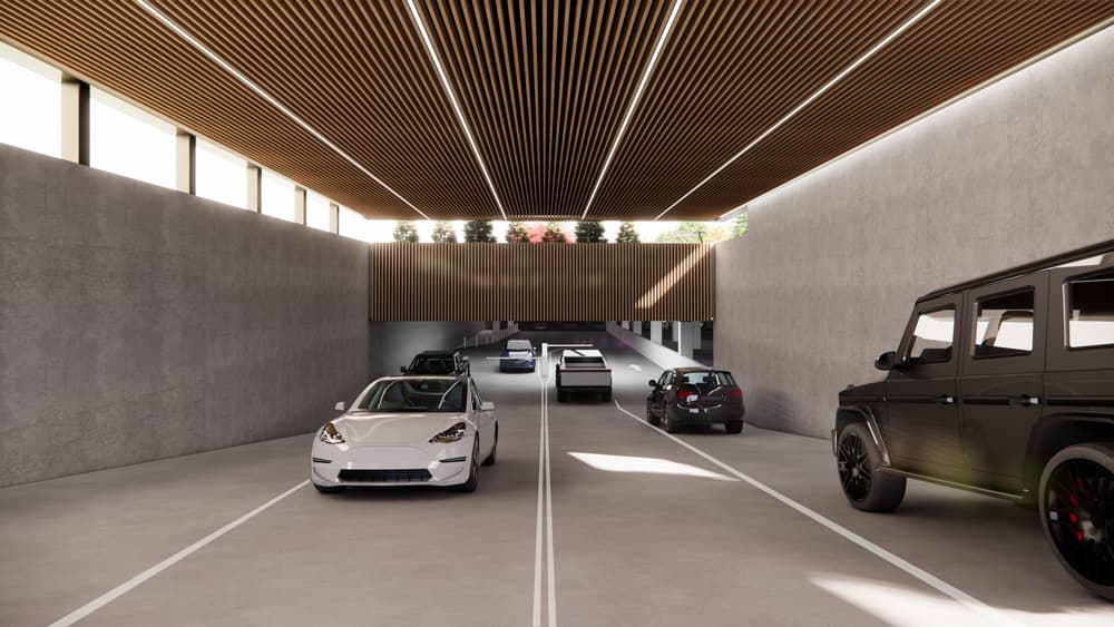 Underground parking