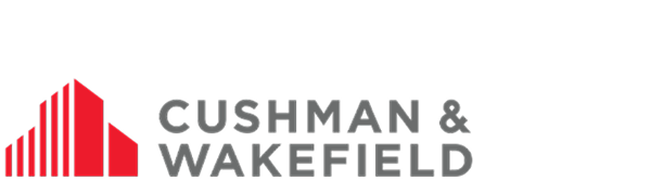 An icon of a building and text 'Cushman & Wakefield'