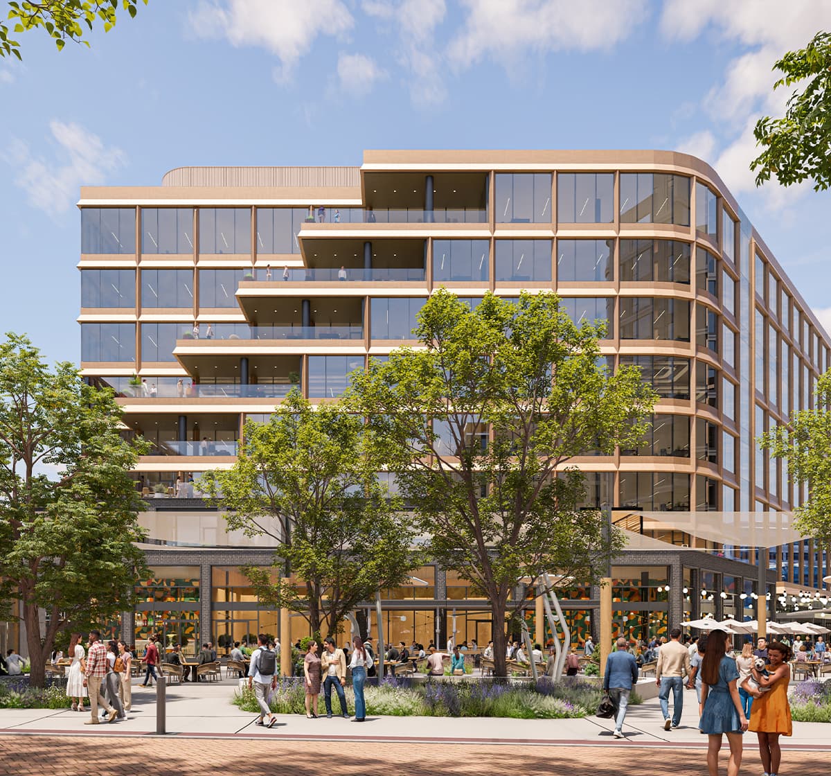 One Cherry Creek West from Market Plaza