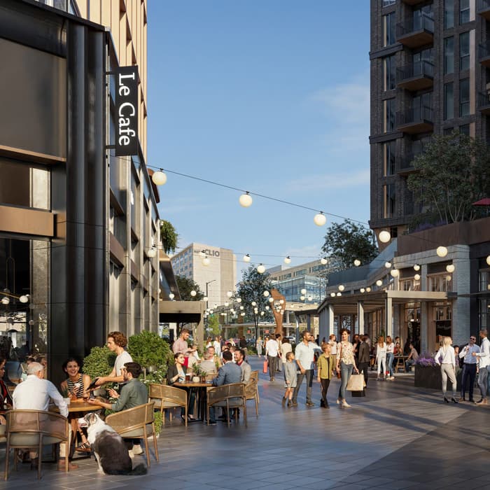 Outdoor retail at Cherry Creek West