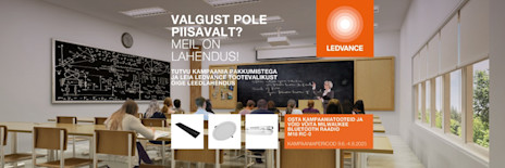 Ledvance auhinnakampaania suvi 2025 - võida Milwaukee bluetooth raadio!