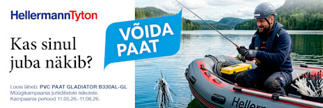 Hellermann Tyton auhinnakampaania 2026 - Osta Onninenist HellermannTyton tooteid ja võida paat!