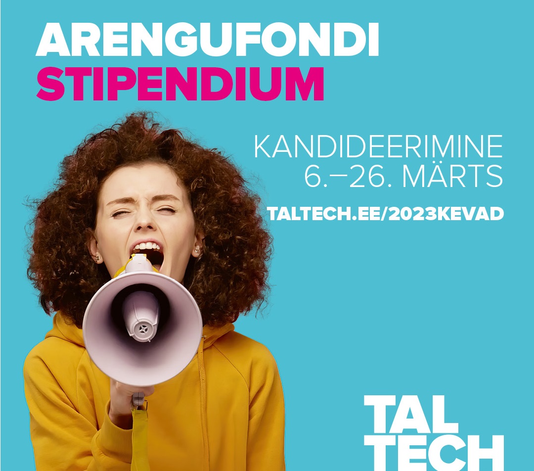 pilt: taltech stipendium kevad 2023 ruut