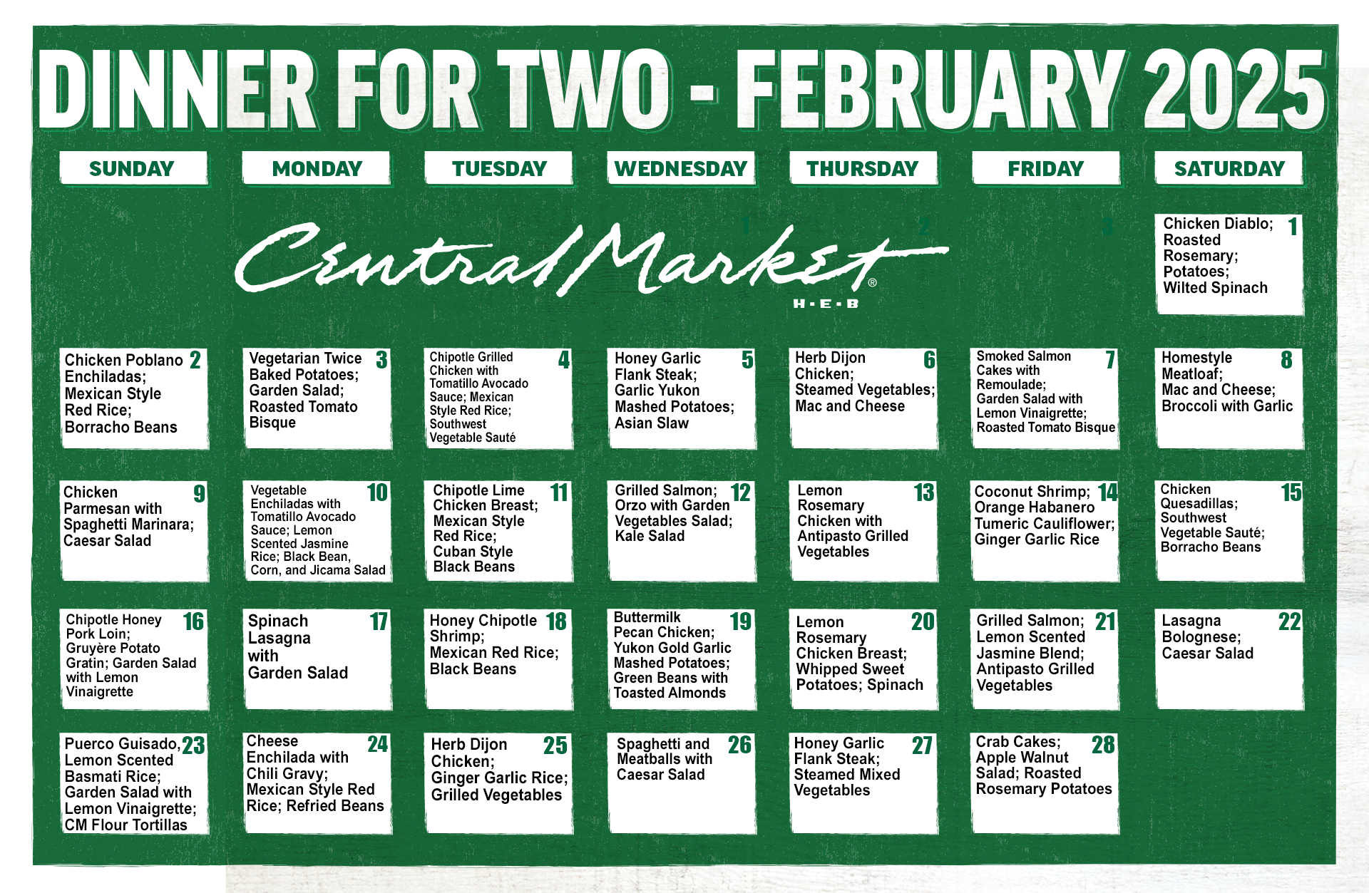 In Store Central Market Really Into Food date-night