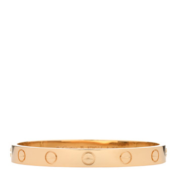 Cartier 18K Yellow Gold LOVE Bracelet 15