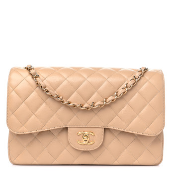 Chanel Multicolor Cannage Fabric Medium Double Flap Bag